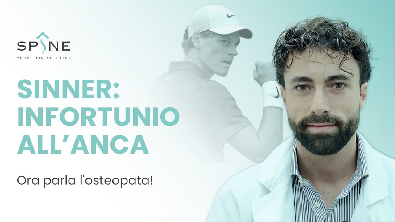 Sinner, infortunio all’anca – Parla l’esperto Osteopata Dott. Andrea Foriglio